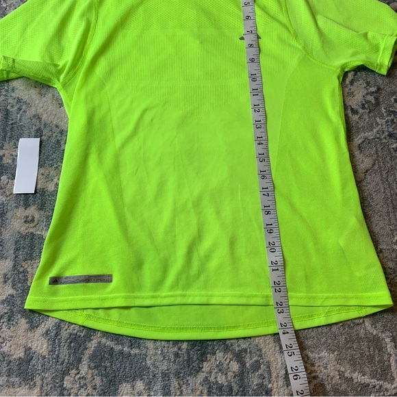 Adidas Green Short Sleeve Performance Tee - Picture 3 of 5